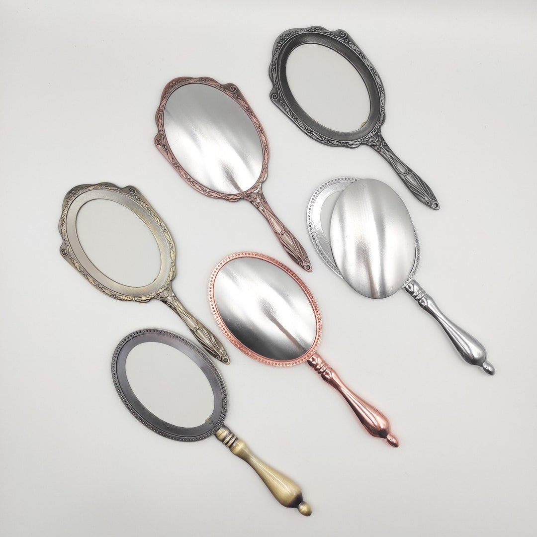 Large Handheld Mirror Base Kit for Embroidery, Cross Stitch, Needle