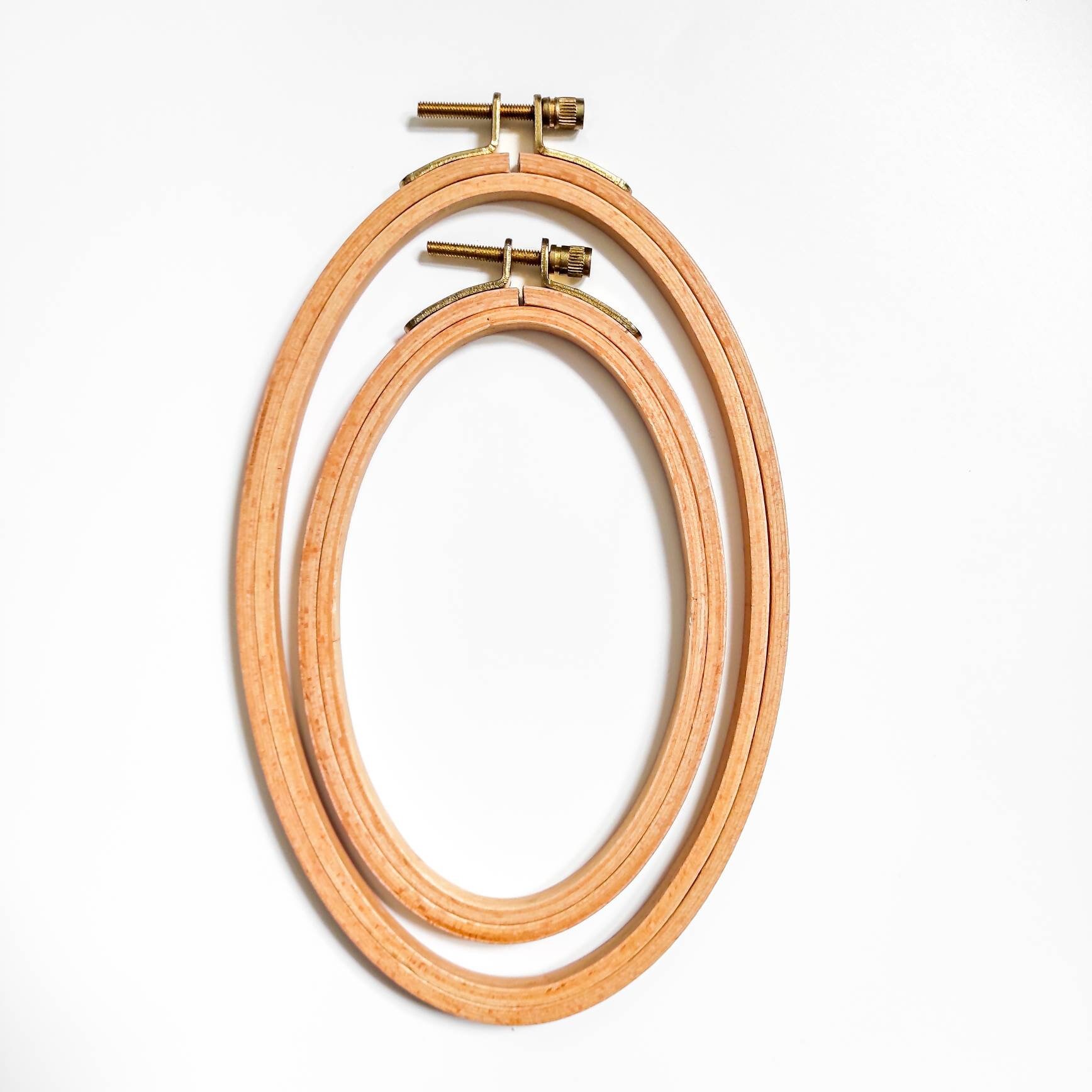 Wood Embroidery Oval Hoop Oval Hoop for stitching & Etsy