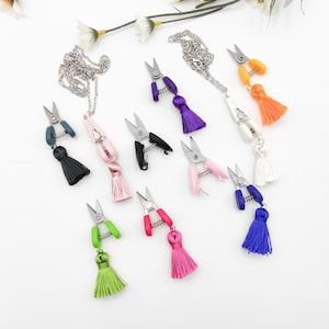Mini Travel Scissors with Lid: Stainless Steel Crafting Snips