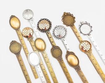 Embroidery Ruler Bookmark Kit: DIY Personalized Bookmark