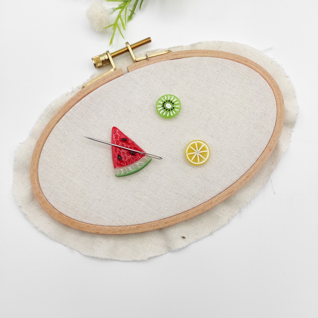 Fruit Resin Needle Minders Needle Minders for Embroidery Etsy