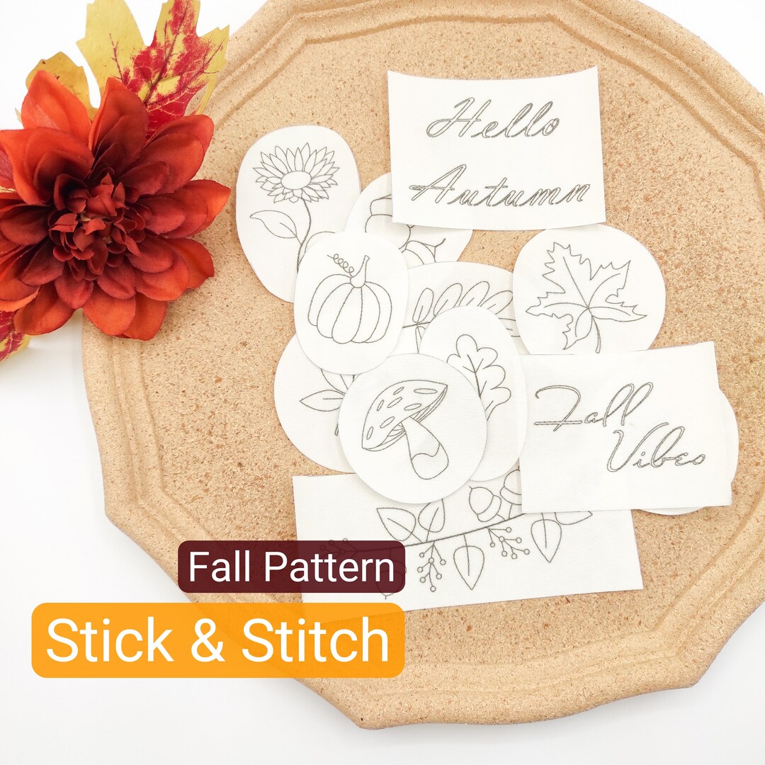 “Great Is Thy Faithfulness” Stick & Stitch Embroidery Patterns