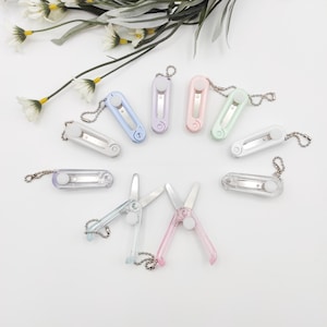 Small Portable Folding Scissors travel safe
