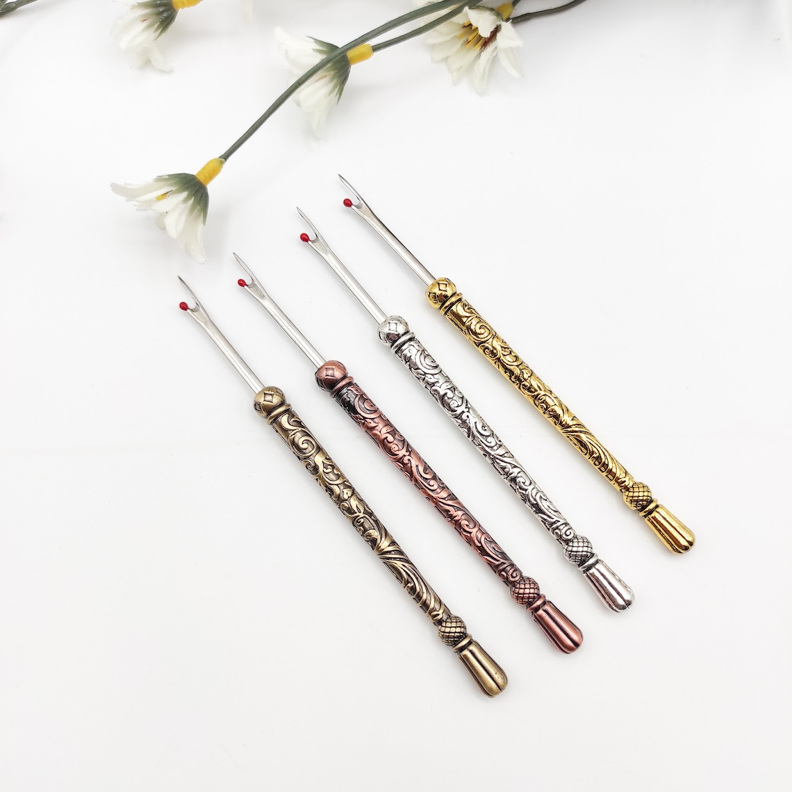 Retro Seam Ripper Elegant Engraved Seam Ripper in Vintage Style - Sewing Essential - Etsy