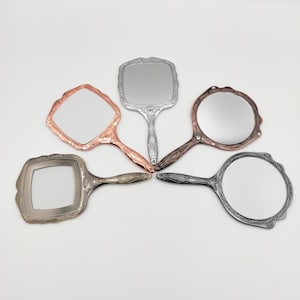 Vintage Style Handheld Mirror Base Kit for Embroidery