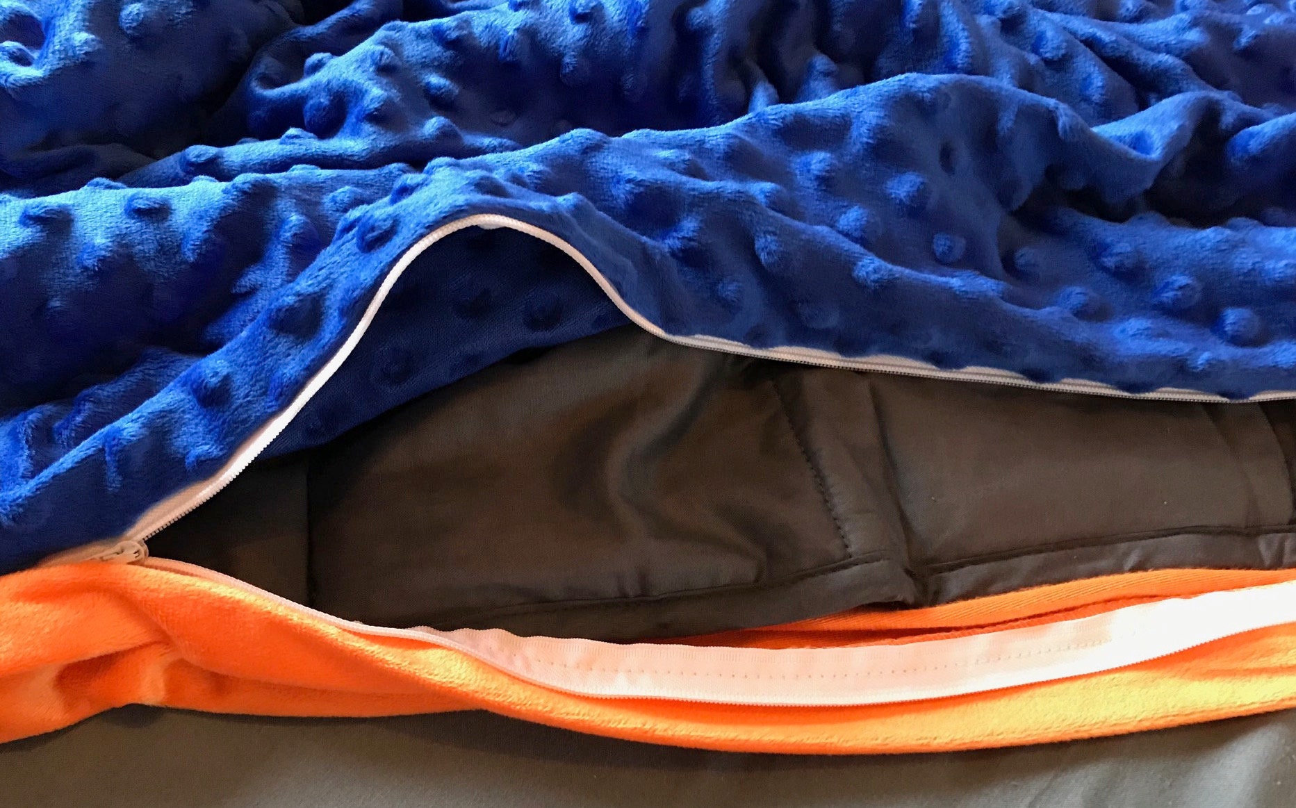 NEW Weighted Blanket & Soft removable cover 10lb 4.5kg 122cm | Etsy