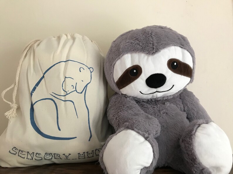 NEW Weighted 4lb / 1.8kg Sensory Sloth 35cm Soft Toy Autism | Etsy