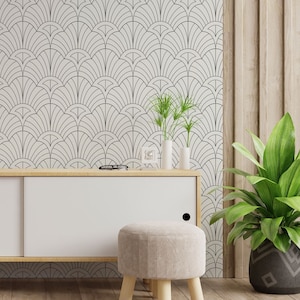 Great Gatsby Wallpaper,Peel and Stick Removable Repositionable, Traditional or Prepasted Wallpaper — Moose Accents #024
