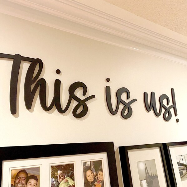 This is Us Wood Sign - Etsy