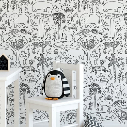 Dalmatian Removable Wallpaper. Peel and Stick. Peel and Stick Etsy