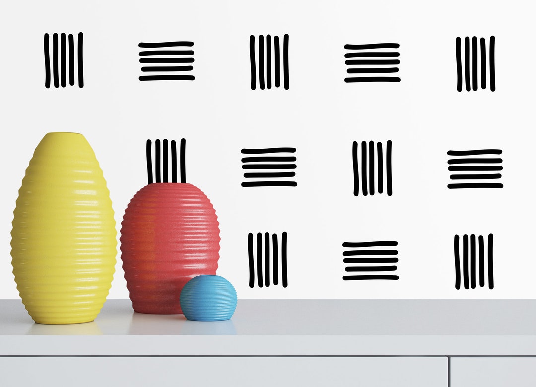Line Work Decal Lines Wall Decals, Decal Stickers, Custom Vinyl Stickers, Decals for ...