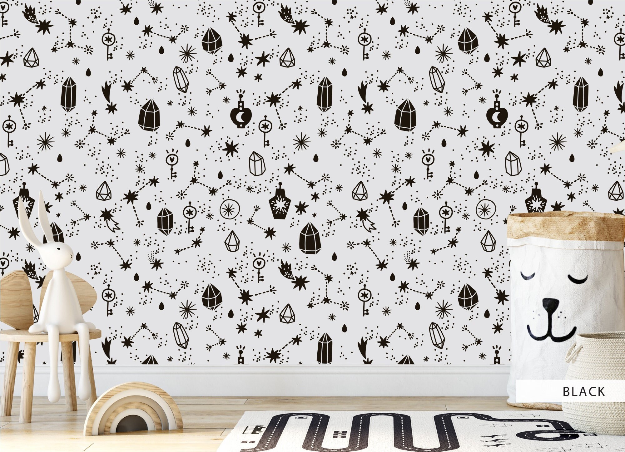 Shine Bright Like A Diamond Wallpaper Removable Peel and - Etsy Shine Bright Like A Diamond Wallpaper Removable Peel and - Etsy