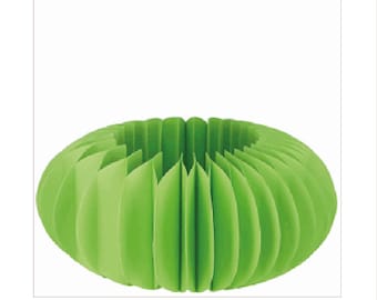 Wreath base made of green paper, various sizes, paper base