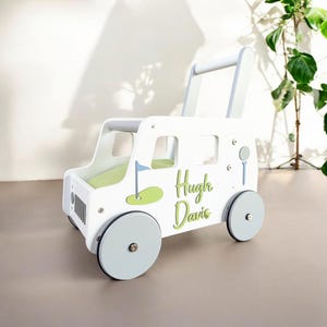 push truck, baby walker, wooden car, wagon, golf, 1st birthday, stroller for boys, push cart, baby boy gift, wooden toys 12 months