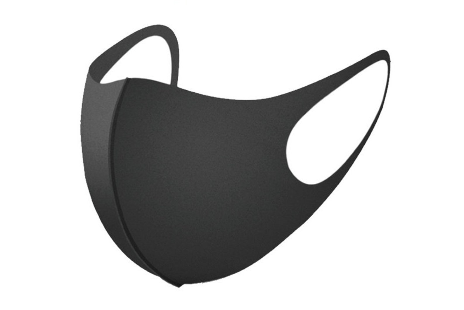 Black Face Mask Breathable Face Mask 3D Cooling Face Mask Etsy