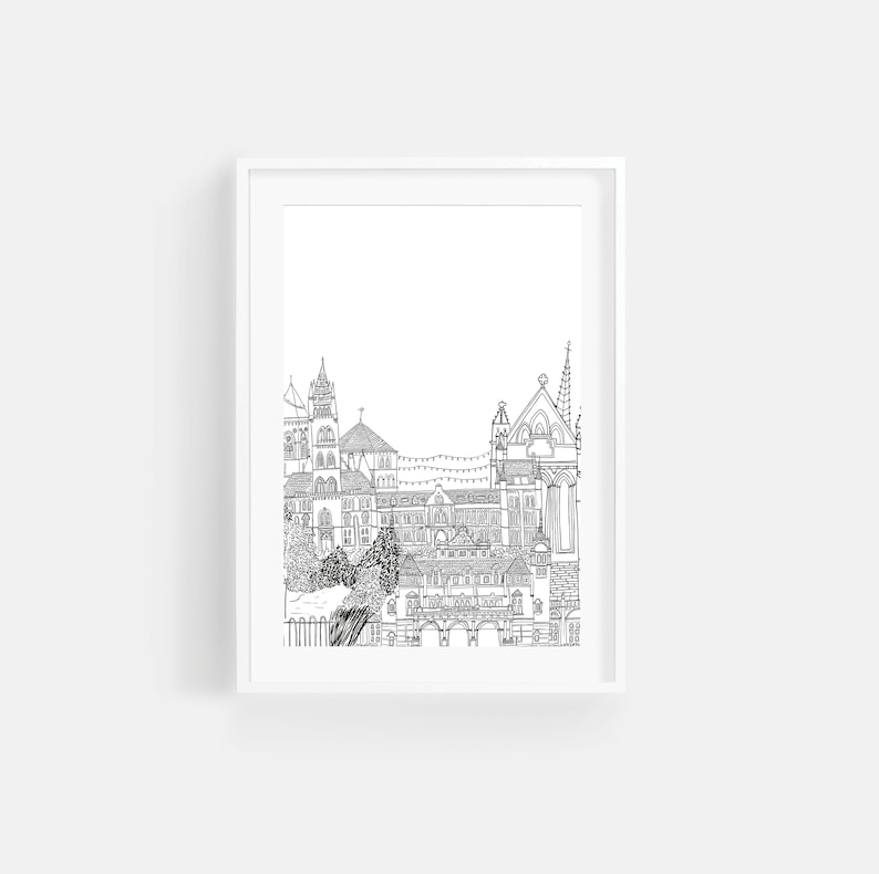 Print of Glasgow West End Etsy UK