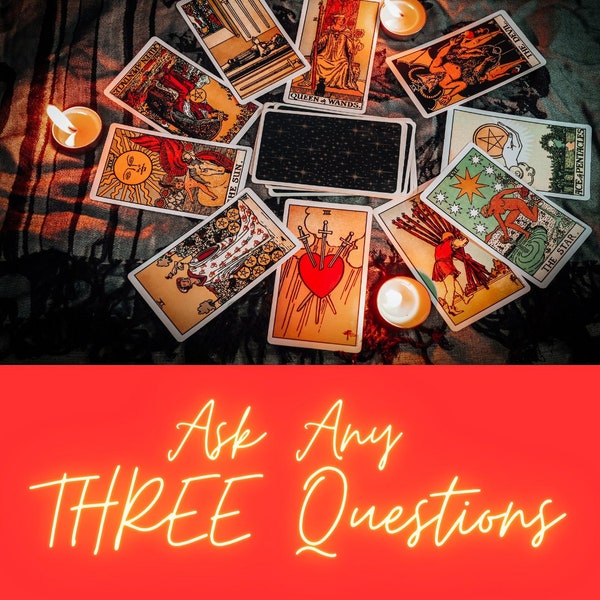 Ask (3) Personal Questions: Tarot Reading (Pre-recorded 20-Minute VIDEO) with Basil SUNDAYS ONLY