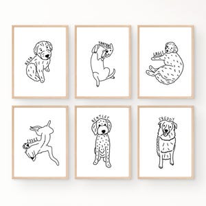 Retrato engraçado de animal de estimação, desenho personalizado, caricatura de animal (download digital)