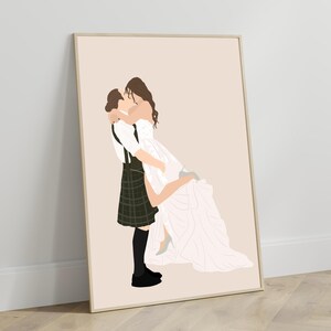 Faceless Portrait | Custom Digital Illustration & Print | Unique Faceless Portrait Art for Home Decor or Gifts