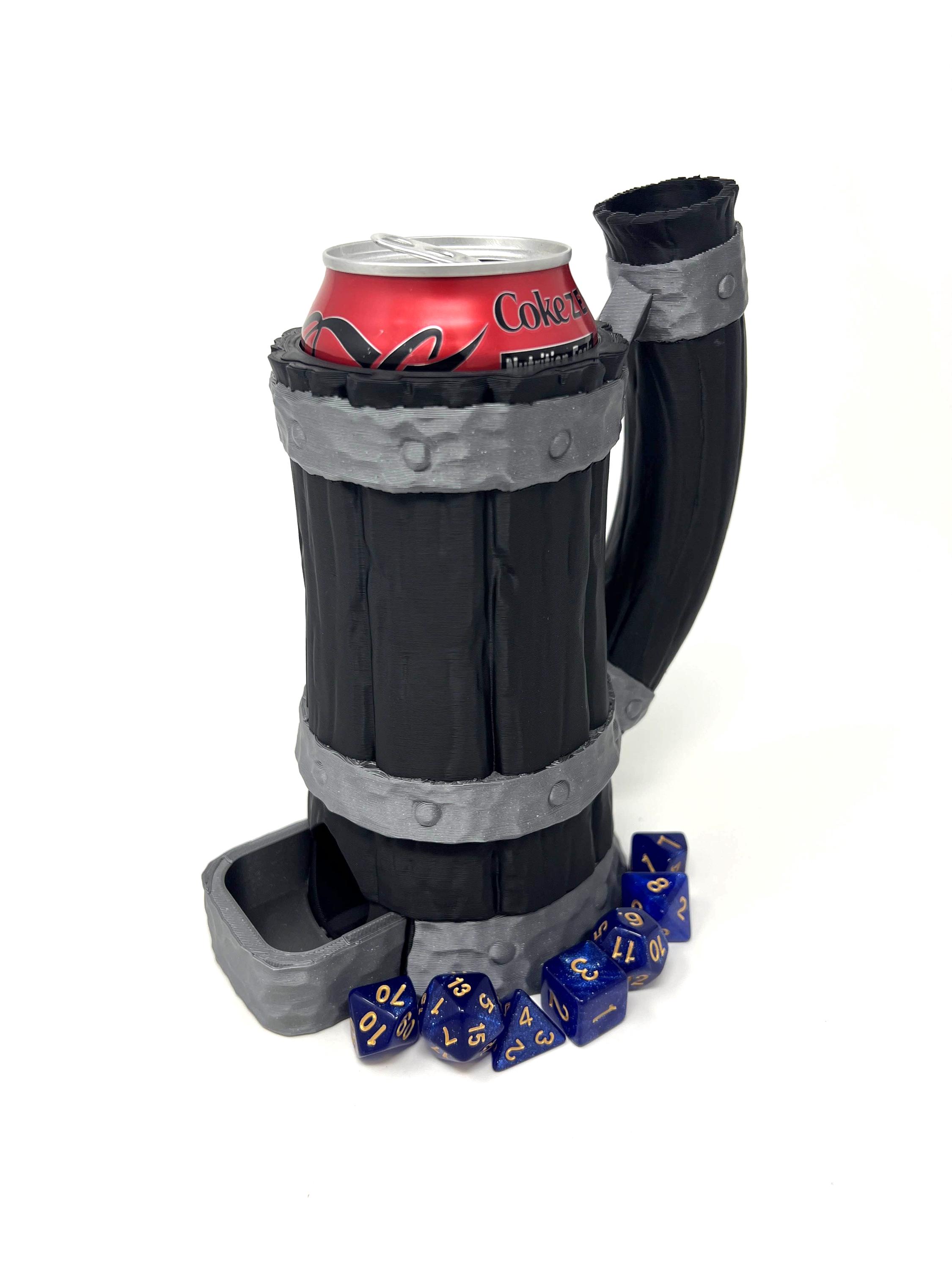 MunnyGrubbers - Dragon Mug Dice Tower With Tray - No Paint Odorless...