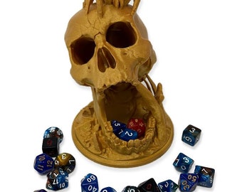 Juego De Dados De Dungeons And Dragons, DNDND Dragon Eye D&D, De Resina Con Borde Afilado Con Magnifica Caja De Regalo Para El Juego Talbel Ojo De