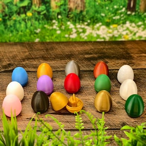 MunnyGrubbers - Surprise Finger in Easter Egg (15 Pack) - Finger in Easter Egg with Snap Fit - Multicolor and Unique Designs - Novelty Gag