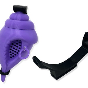 Mystic Conch Shell V4 Holster - Conch not included - Quick Access Clip for 1 Hand Pulling - Meme, Novelty, Gag, Funny, Joke, Gift, Toy
