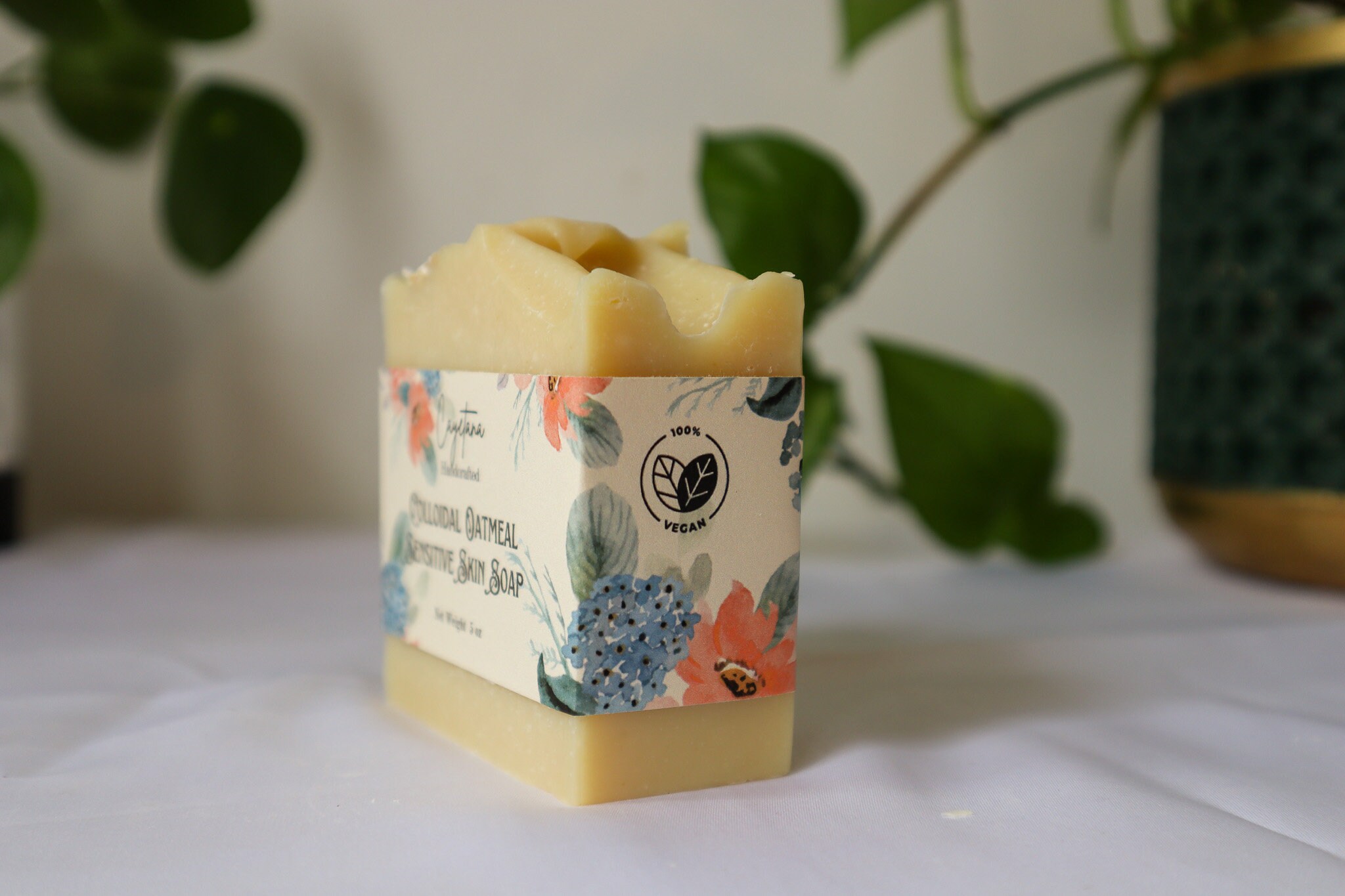 Colloidal Oatmeal Bath Salts, Unscented – BluDaisy Handmade Soap