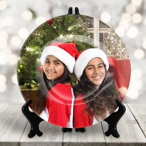 Ceramic Plate Custom Sublimated Just For You! Add Your Own Photo Or Graphic