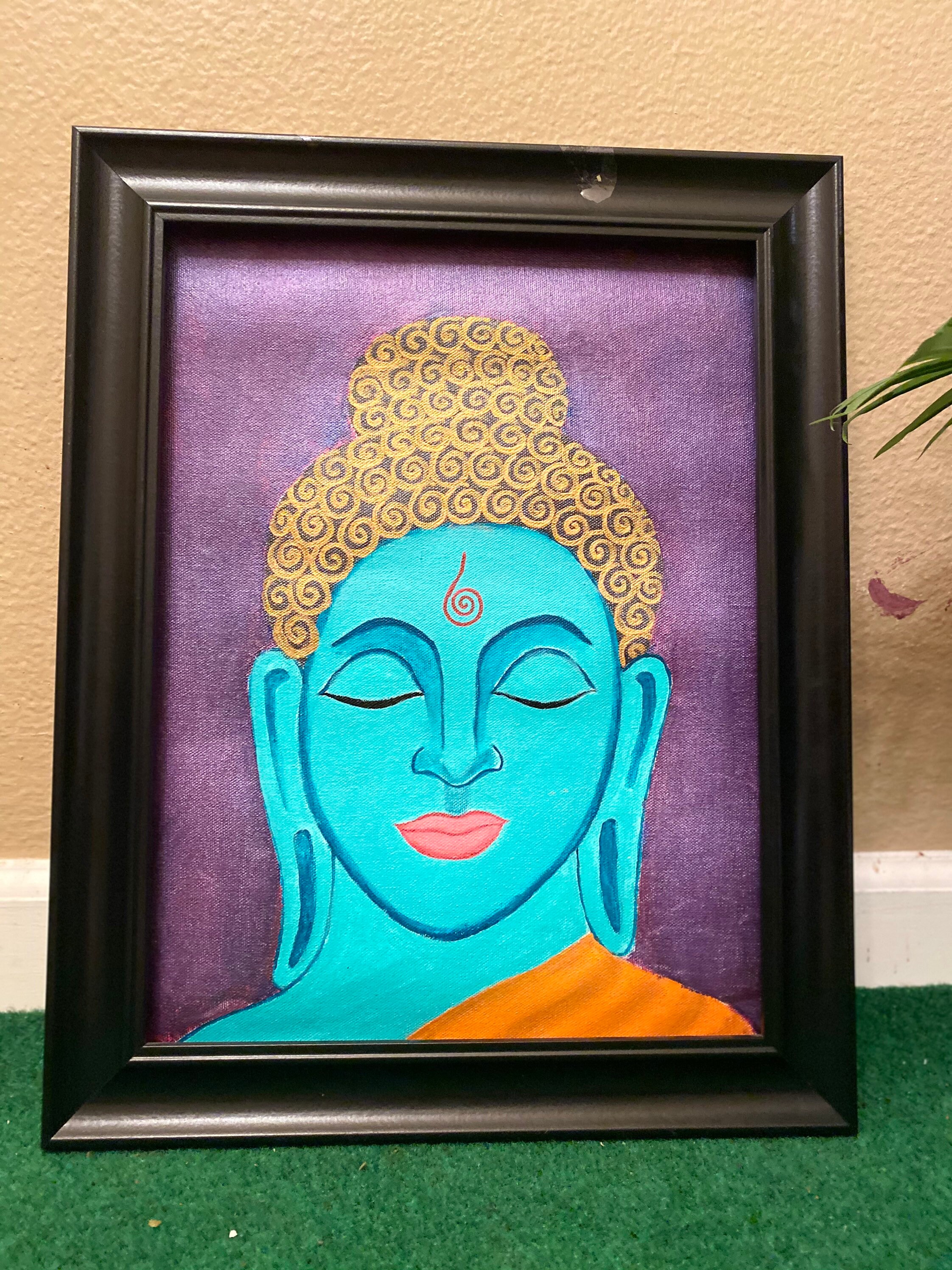 Lord Buddha Painting Etsy