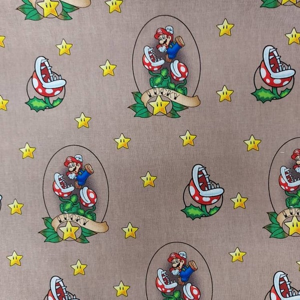 Super mario lucky fabric Etsy France