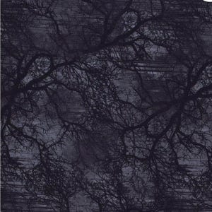 Midnight Forest Halloween Stoff 100% Baumwolle für Kleidung, Kunsthandwerk und Quilten, B.T.Y.3 / 4,1 / 2,1 / 4,Fat Quarter