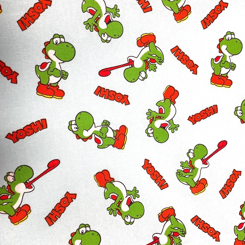 Yoshi Pattern Background Yoshi Fabrics - Etsy