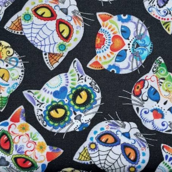 Sugar Skull Cat Etsy