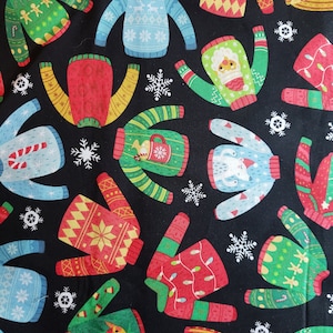 Urlaub Pullover Stoff: 100% Baumwolle Quilting Material BTY