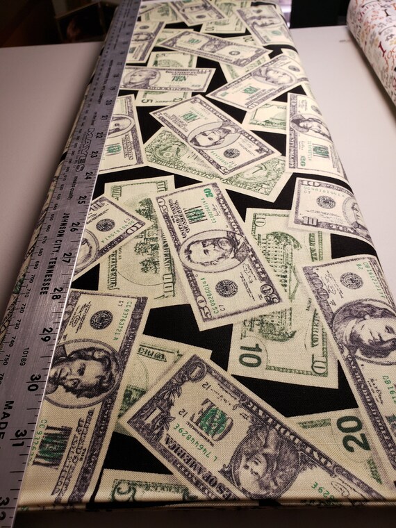 Geld Stoff Meterware 100% Baumwolle für Bekleidung, Basteln - Main Image