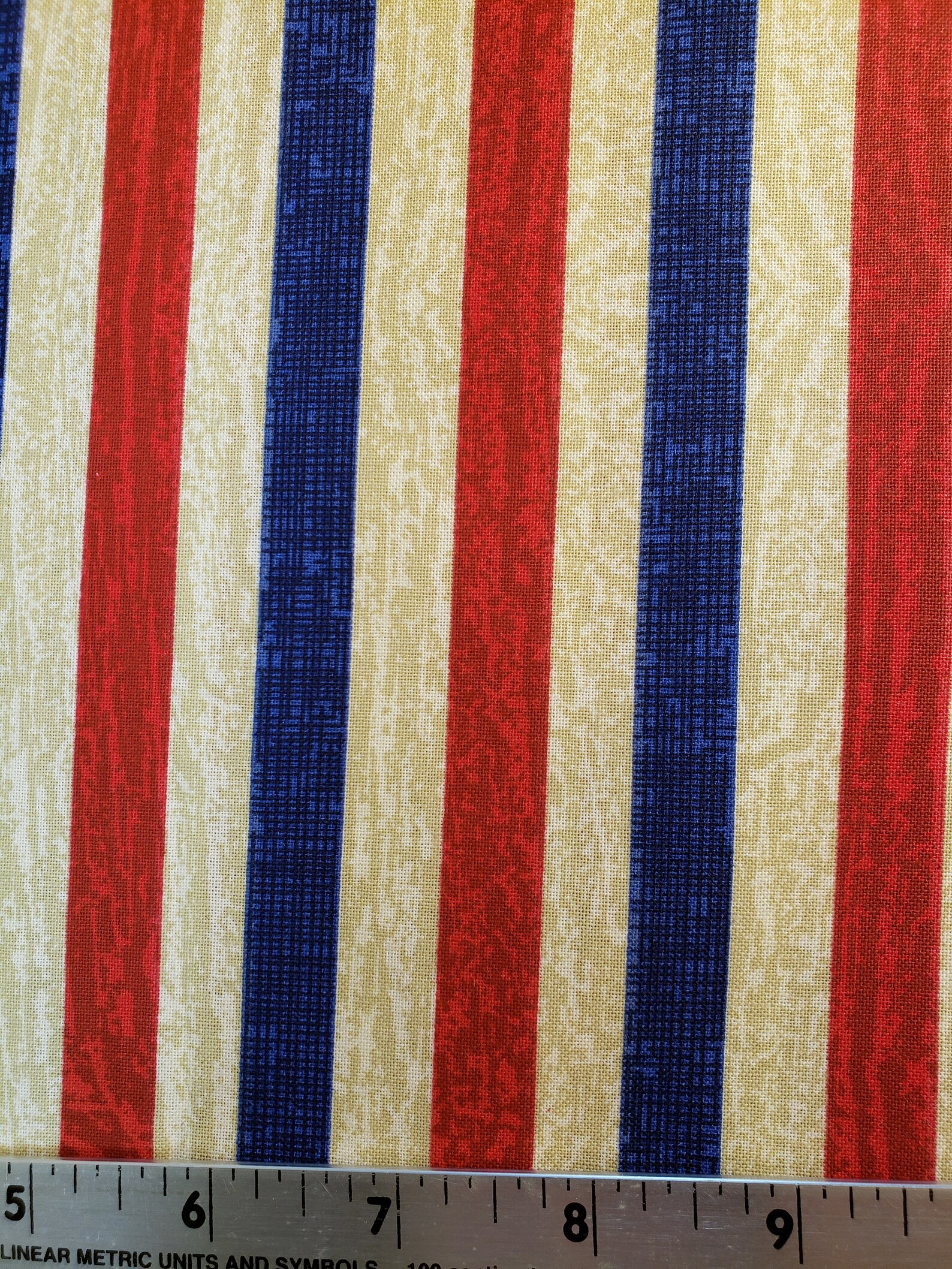 Textured Stripe Parchment Fabric by the Yard 100 Cotton for Etsy UK