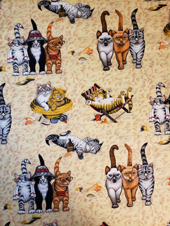 Novelty cotton fabric deals