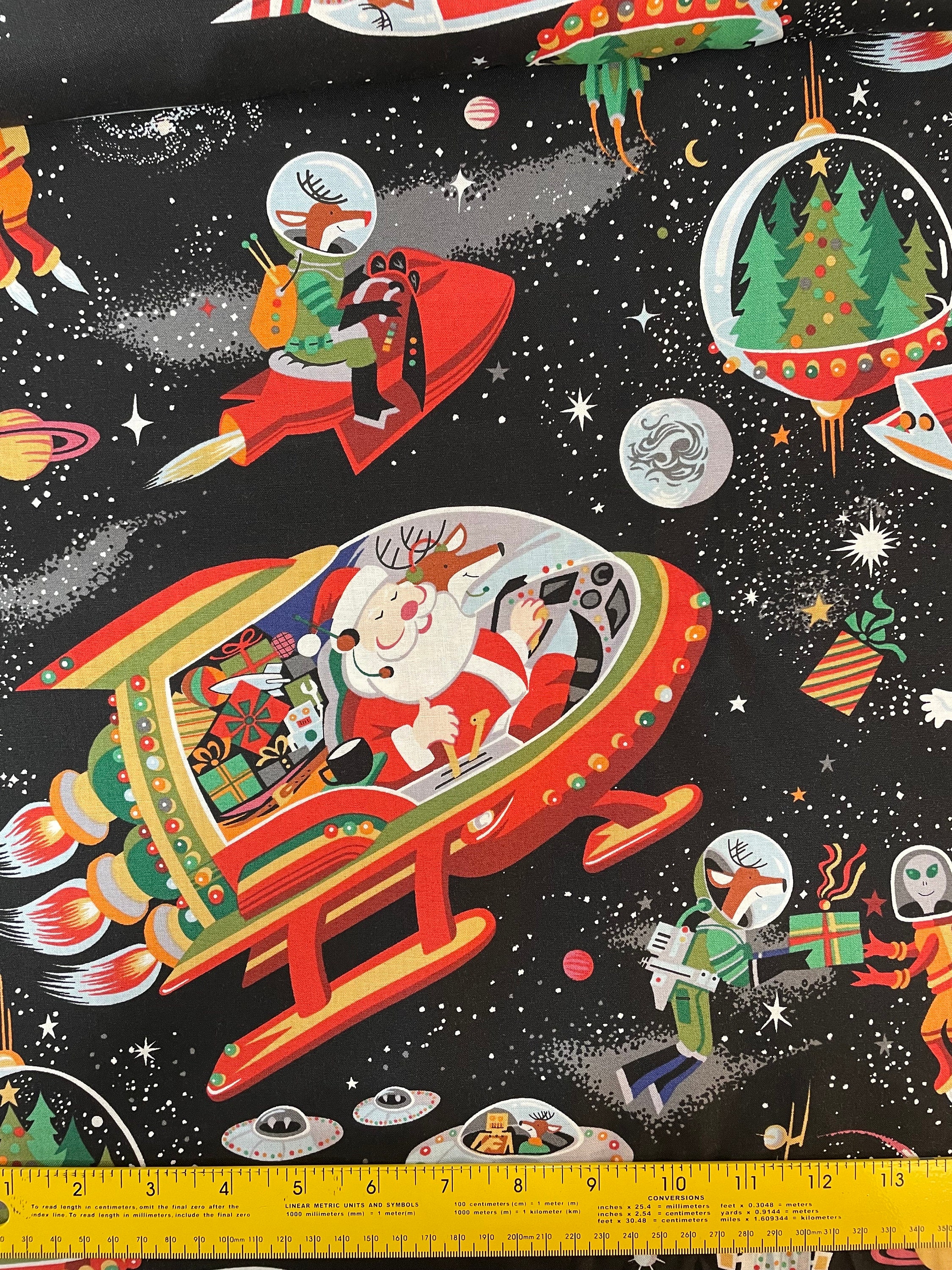 Alexander Henry Christmas Fabric - Etsy