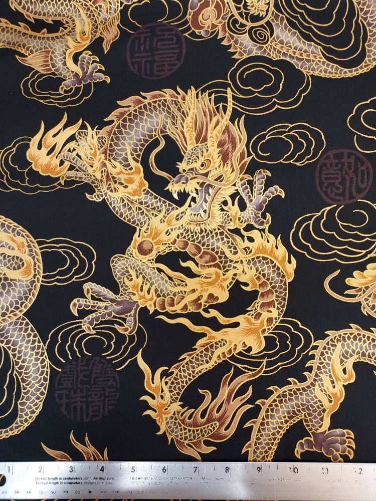 Aelin Black and Gold Dragon Dress - Etsy UK