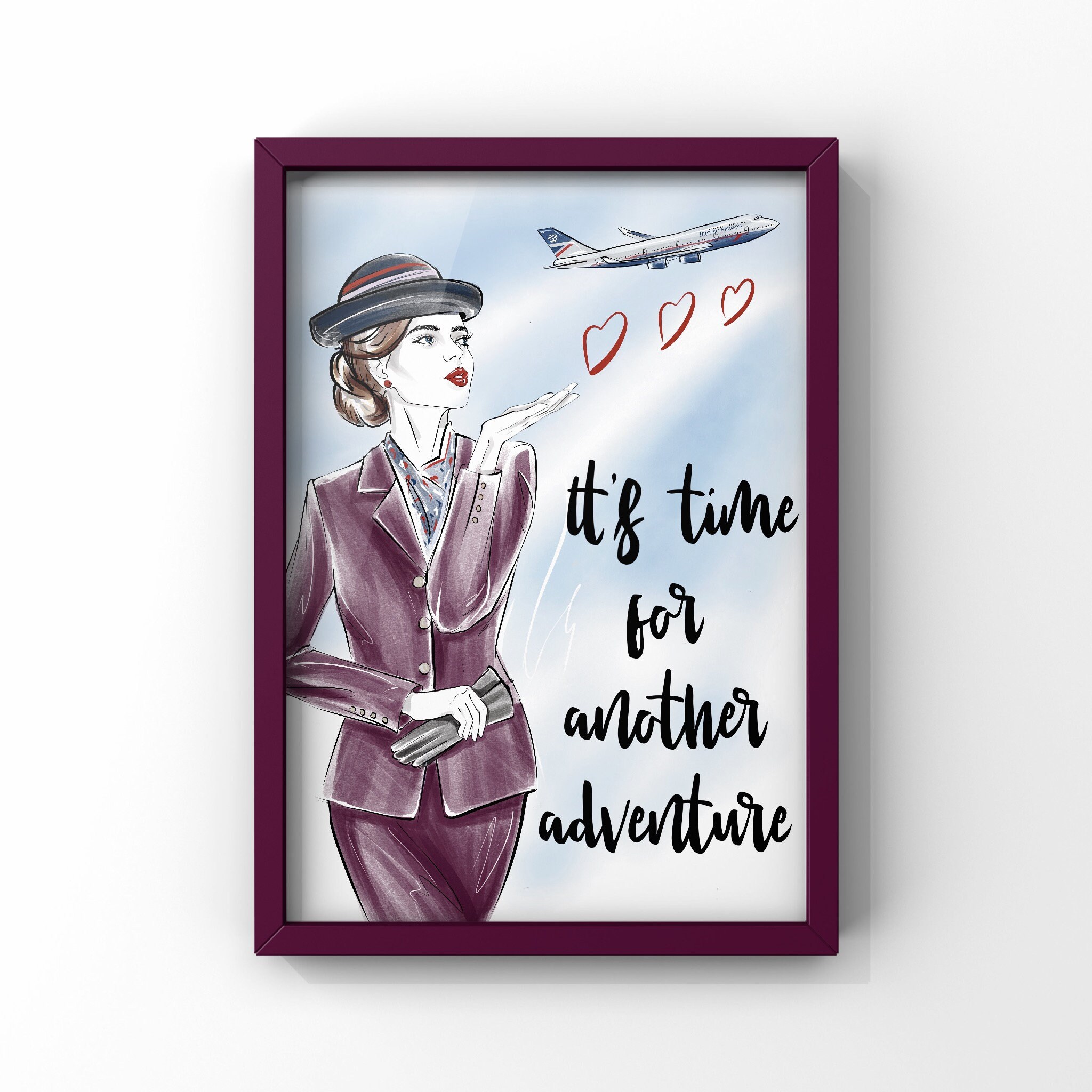British Airways Paul Costelloe 90s 