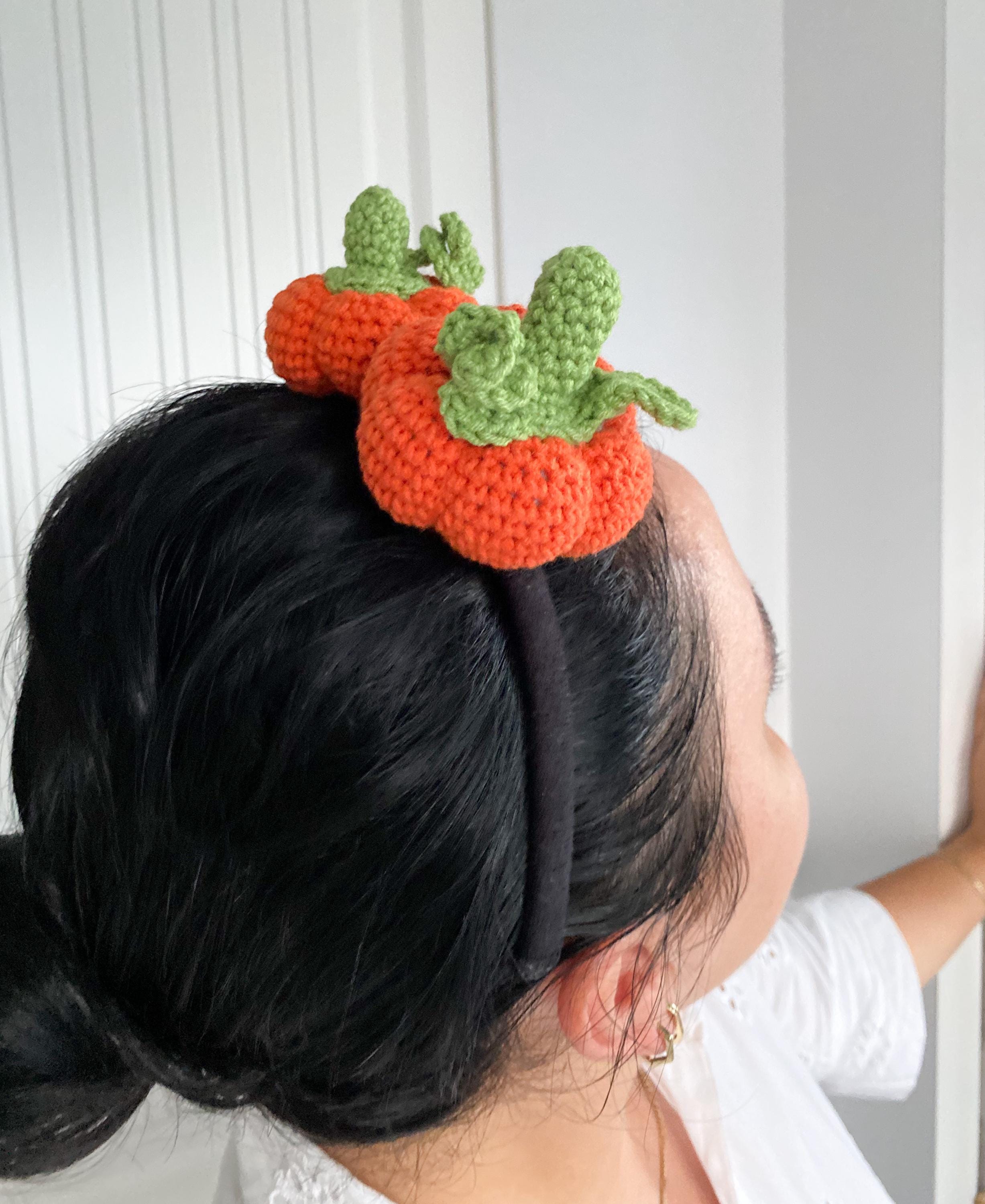 Herbst-Stirnband Mit Kürbis-Muster – Breite Haarbänder Für Damen & Mädchen, Bequem & Stylisch