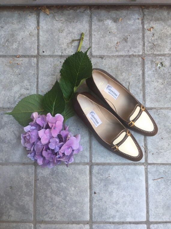 50's bicolor shoes