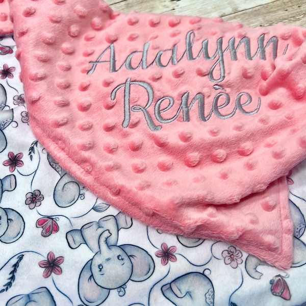 Elephant Blanket Etsy