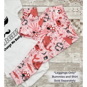 Gasparilla Baby Bummies Outfit | Tampa Pirates Parade Boy outfit | Pirate Leggings | Baby Girl Baby Boy Pirate Body Suit |