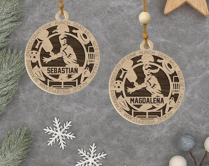 Personalized Waterskiing Ornament – Custom Name Christmas Keepsake for Skiers & Water Sports Lovers