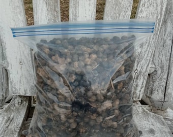 All Natural Dehydrated Magic Alpaca Beans ~ Plant / Garden / Flower Fertilizer ~ Soil Amendment ~ Black Gold ~ 1 Gallon Ziplock Bag