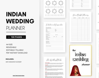 Indian Wedding Book Etsy