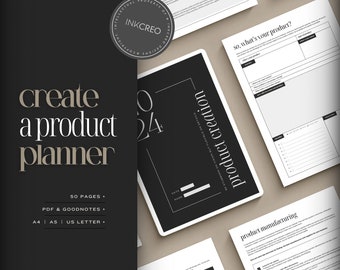 Ultimate Product Creation Workbook • Product Launch • Create a Product • Product Development • Product Printable Planner • PDF