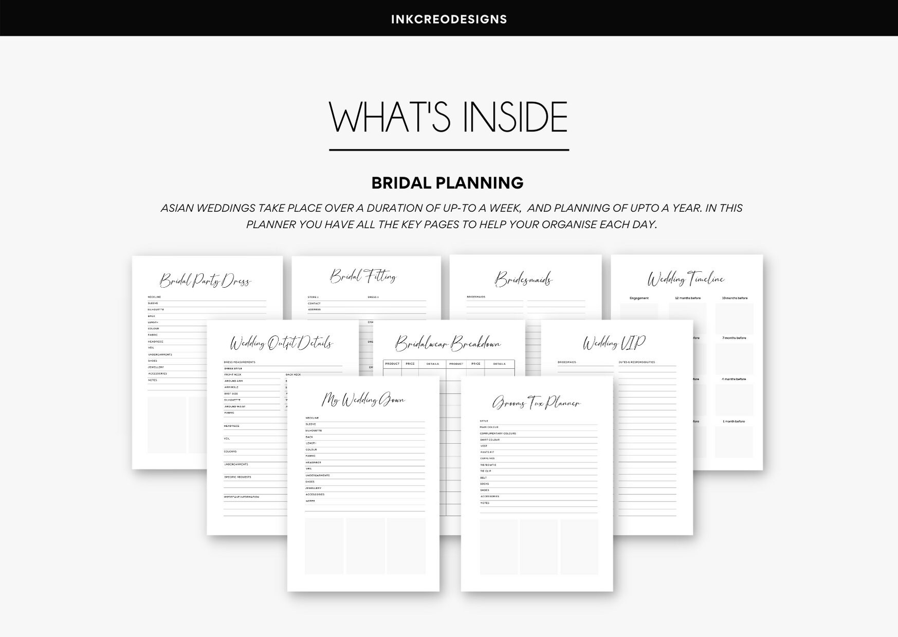 wedding-planner-printable-printable-wedding-planner-kit-etsy-uk